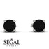 Hanging Black Diamond Earrings - Milani No. 9